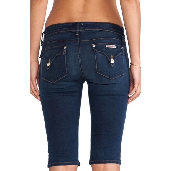 Hudson Jeans Pants - new Hudson Jeans ✪ Crush Knee Length Stretch Denim Bermuda Shorts ✪ Halen Wash ✪